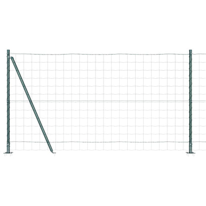 Hek met Paal Groen 1,2 x 10 m Staal
