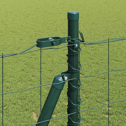 Hek met Paal Groen 1,5 x 10 m Staal