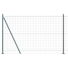 Hek met Paal Groen 1,6 x 10 m Staal en PVC
