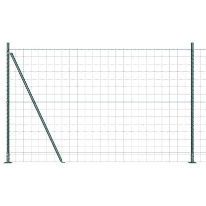 Hek met Paal Groen 1,2 x 25 m Staal