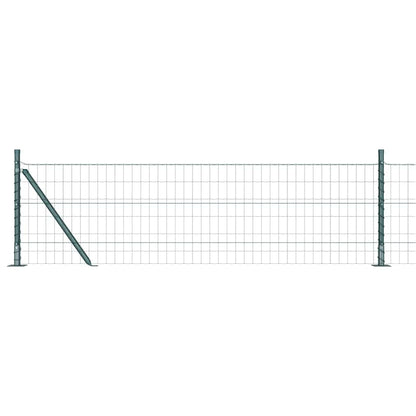 Hek met Paal Groen 0,4 x 50 m Staal en PVC