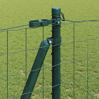 Hek met Paal Groen 1,2 x 10 m Staal
