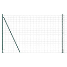 Hek met Paal Groen 1,5 x 10 m Staal