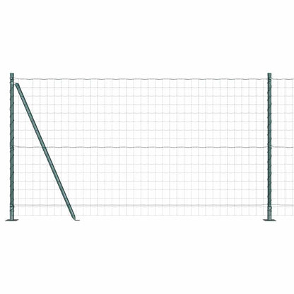 Hek met Paal Groen 1,2 x 25 m Staal