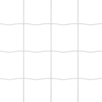 Hek met Paal Zilver 1,4 x 10 m Staal