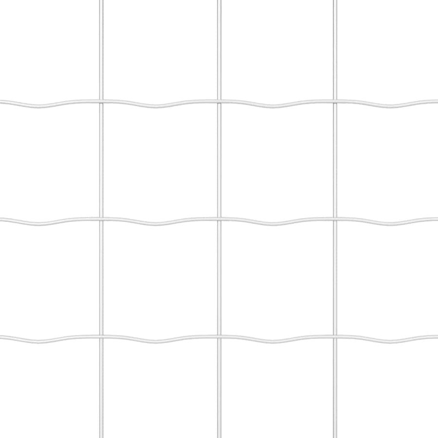 Hek met Paal Zilver 1,4 x 10 m Staal