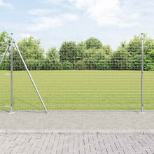 Hek met Paal Zilver 1,4 x 10 m Staal