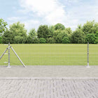 Hekwerk 25 m staal zilver