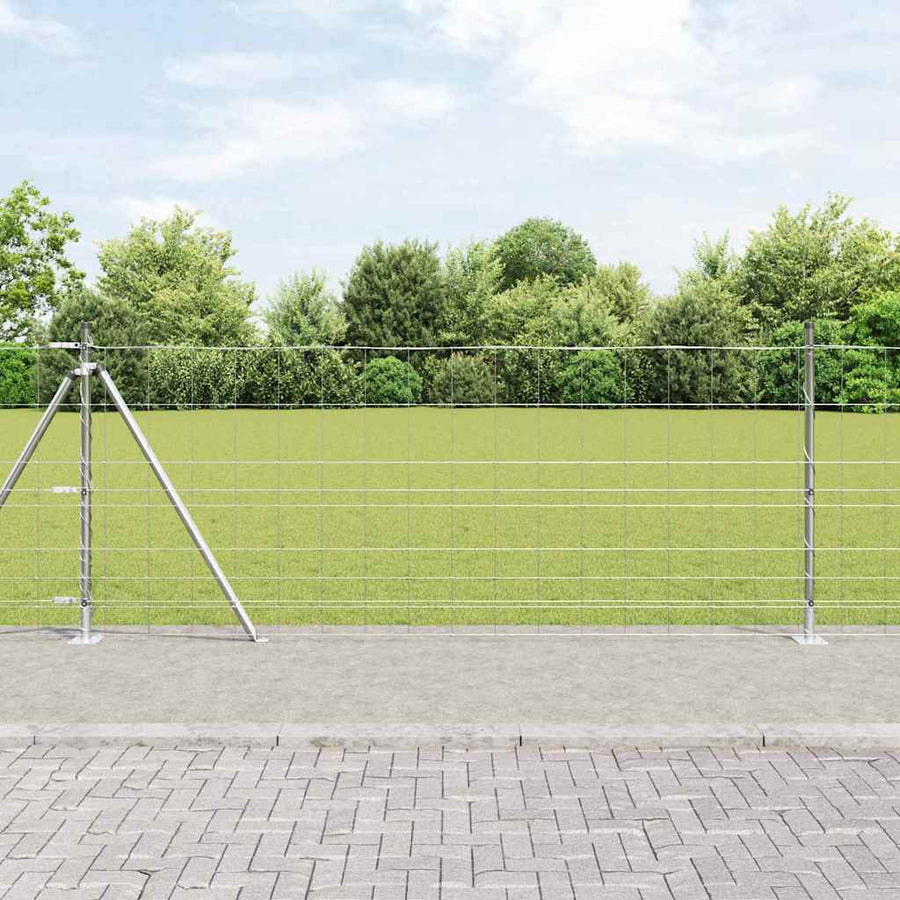 Afrasteringspaal Gegalvaniseerd 25 x 1 m Staal