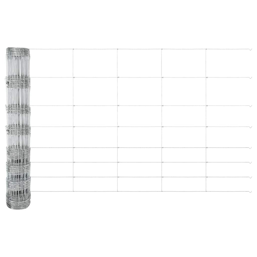 Afrasteringspaal Gegalvaniseerd 25 x 1 m Staal