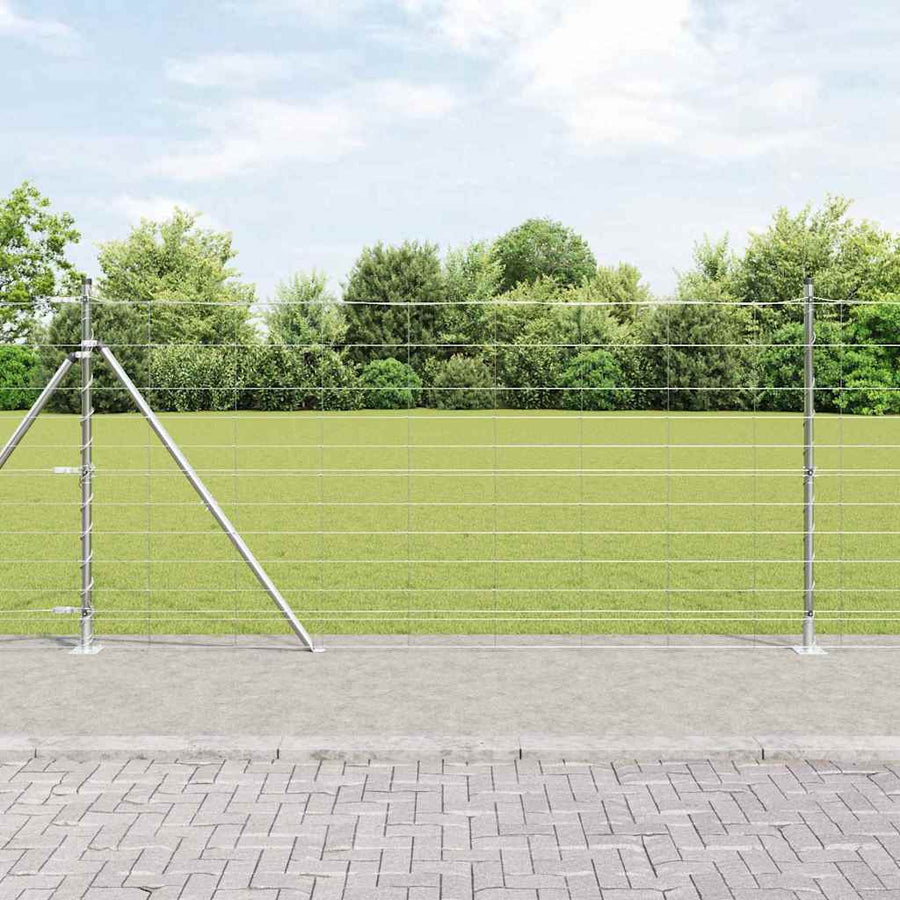 Afrasteringspaal Gegalvaniseerd 25 x 1,2 m Staal