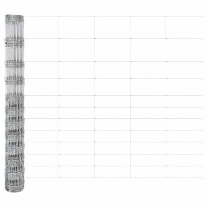 Afrasteringspaal Gegalvaniseerd 25 x 1,4 m Staal