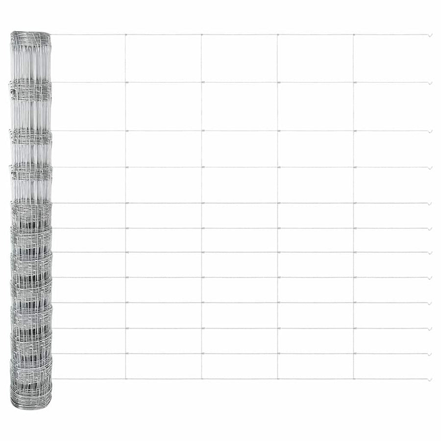 Afrasteringspaal Gegalvaniseerd 25 x 1,4 m Staal