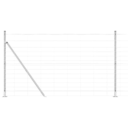 Afrasteringspaal Gegalvaniseerd 25 x 1,4 m Staal