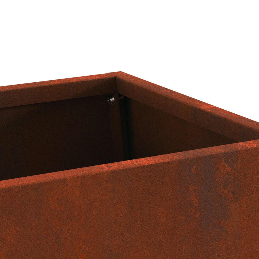 Vuurkorf Bruin 60 X 35 X 100 Cm Cortenstaal