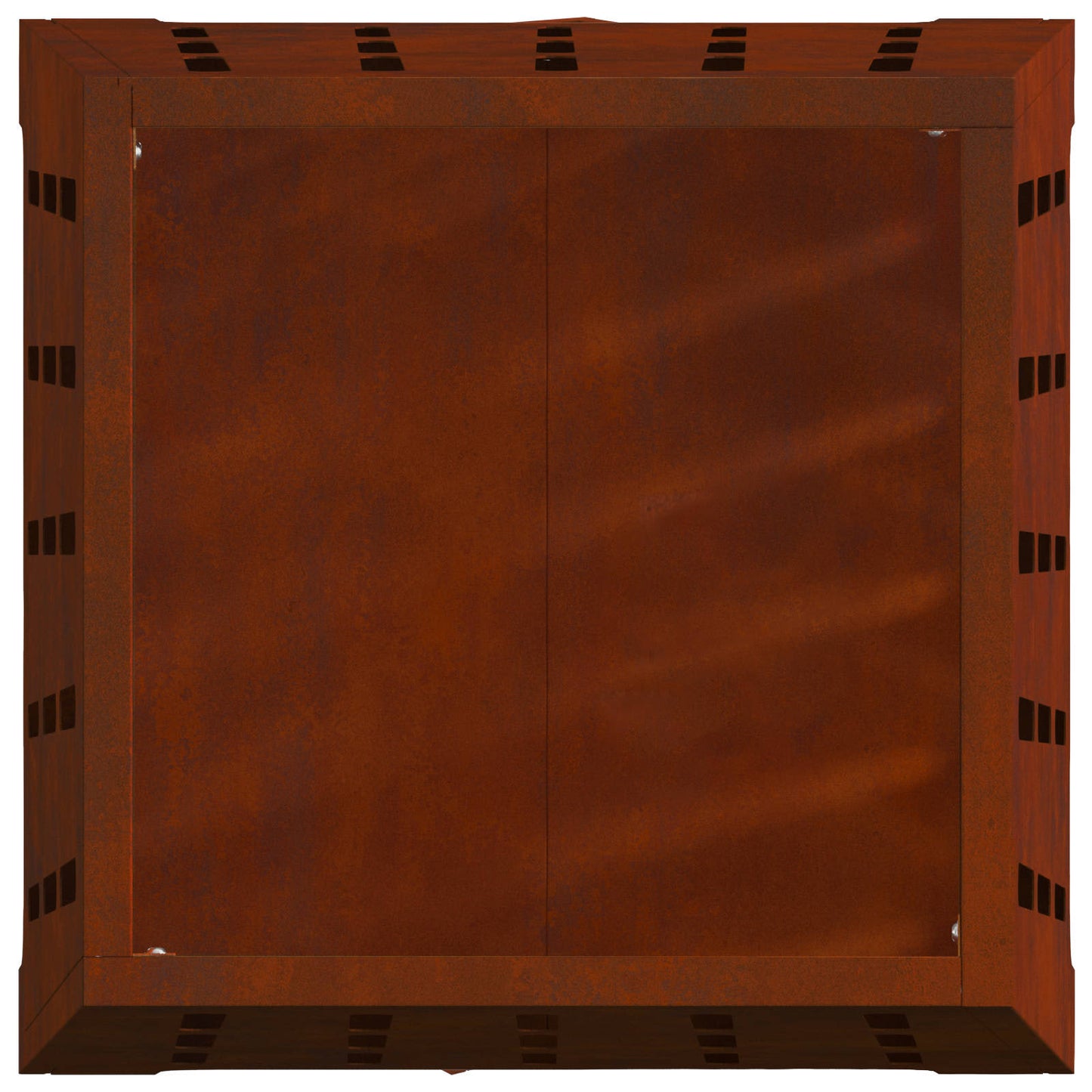 Vuurkorf Bruin 50 X 50 X 70 Cm Cortenstaal Weerbestendig staal/bruin