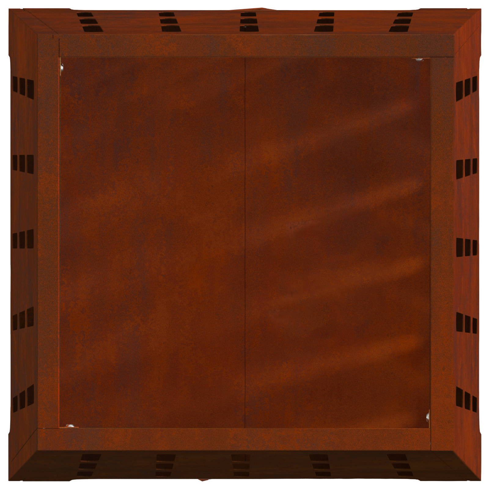 Vuurkorf Bruin 50 X 50 X 70 Cm Cortenstaal Weerbestendig staal/bruin
