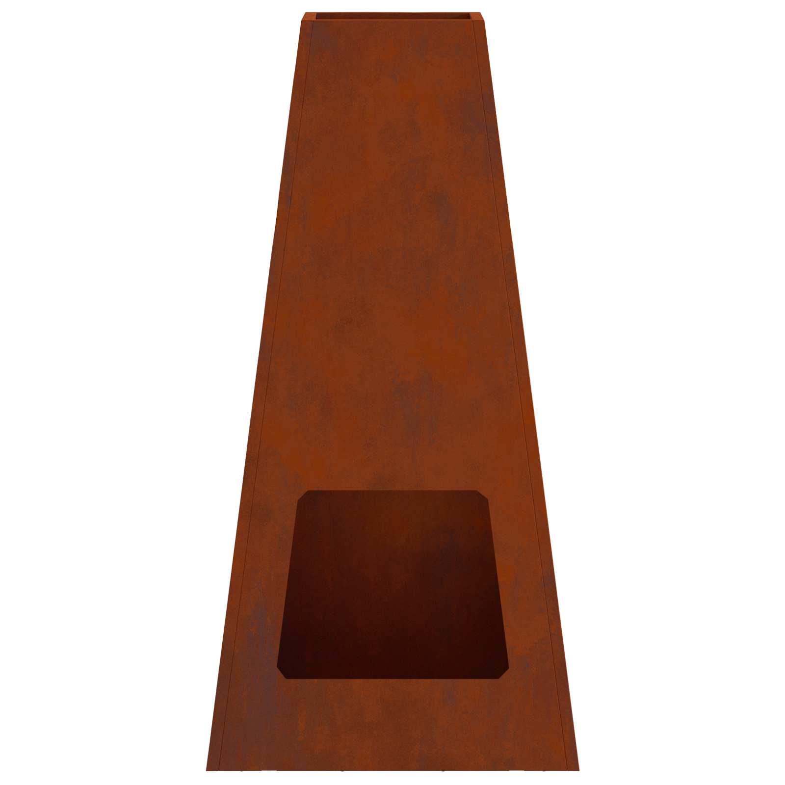 Vuurkorf Bruin 50 X 35 X 100 Cm Cortenstaal Weerbestendig staal/bruin