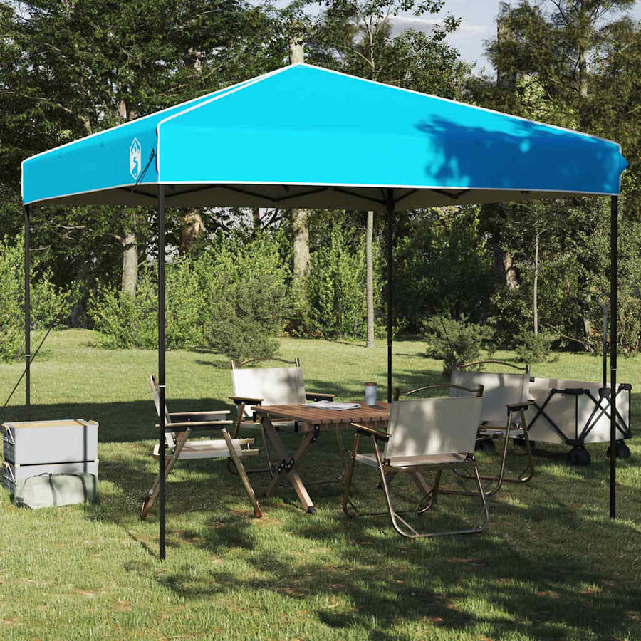 Luifeltent Blauw 250 x 250 x 227 / 236 / 245 cm Oxford stof