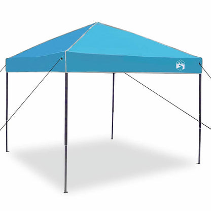 Luifeltent Blauw 250 x 250 x 227 / 236 / 245 cm Oxford stof