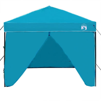 Luifeltent Blauw 250 x 250 x 227 / 236 / 245 cm Oxford stof