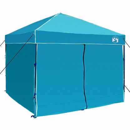 Luifeltent Blauw 250 x 250 x 227 / 236 / 245 cm Oxford stof