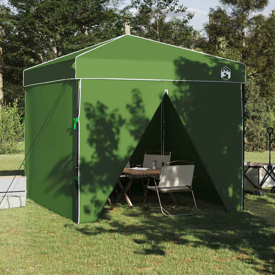 Luifeltent Groen 250 x 250 x 227 / 236 / 245 cm Oxford stof