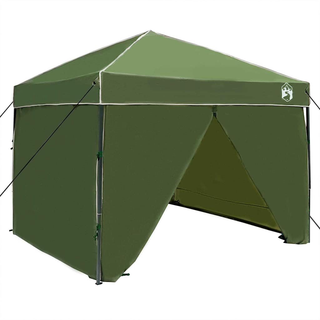 Luifeltent Groen 250 x 250 x 227 / 236 / 245 cm Oxford stof