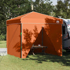 Partytent 243x243x251 cm oranje Oxford stof