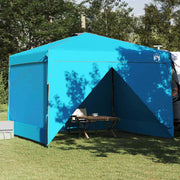 Partytent blauw 290x290x251 cm Oxford stof