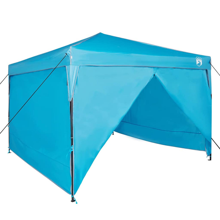 Luifeltent Blauw 300 x 300 x 227 / 236 / 245 cm Oxford stof
