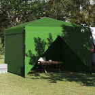 Awning Tent Green 290 x 290 x 251 cm Fabric