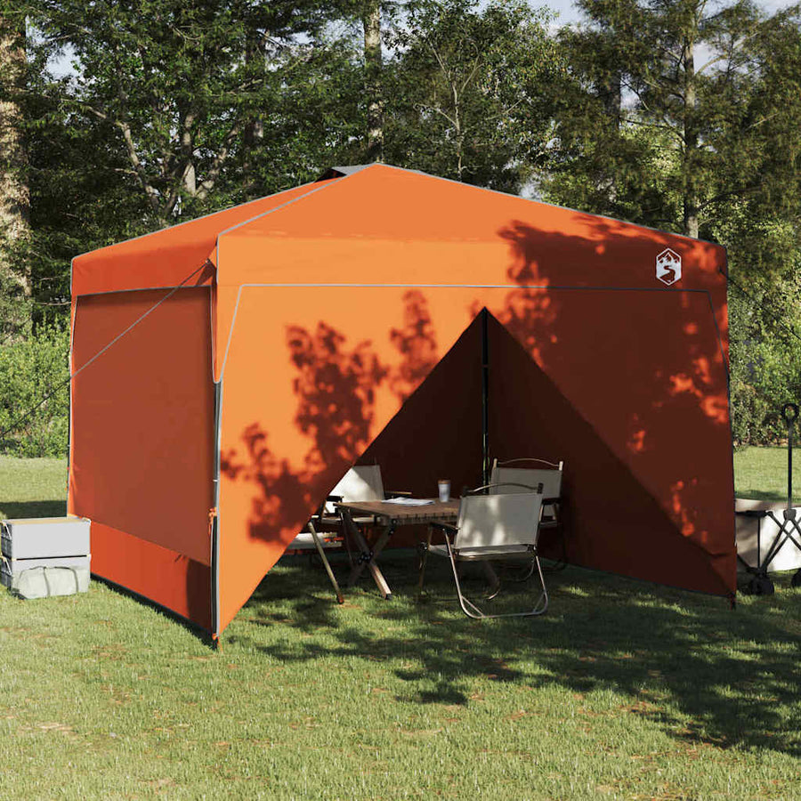 Luifeltent Oranje 300 x 300 x 227 / 236 / 245 cm Oxford stof