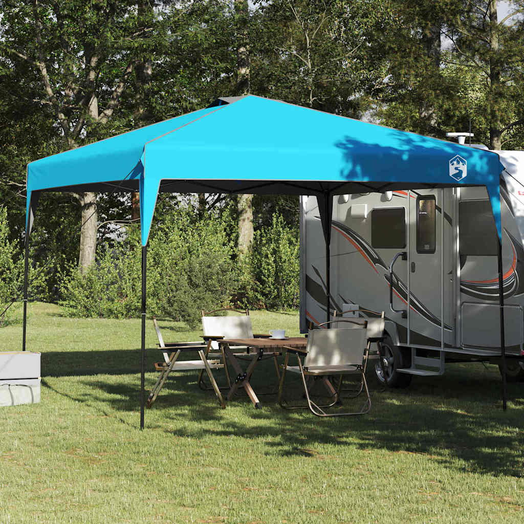 Luifeltent Blauw 300 x 300 x 227 / 236 / 245 cm Oxford stof