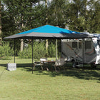 Awning Tent Blue 395 x 395 x 251 cm Fabric