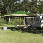 Awning Tent Green 395 x 395 x 251 cm Fabric
