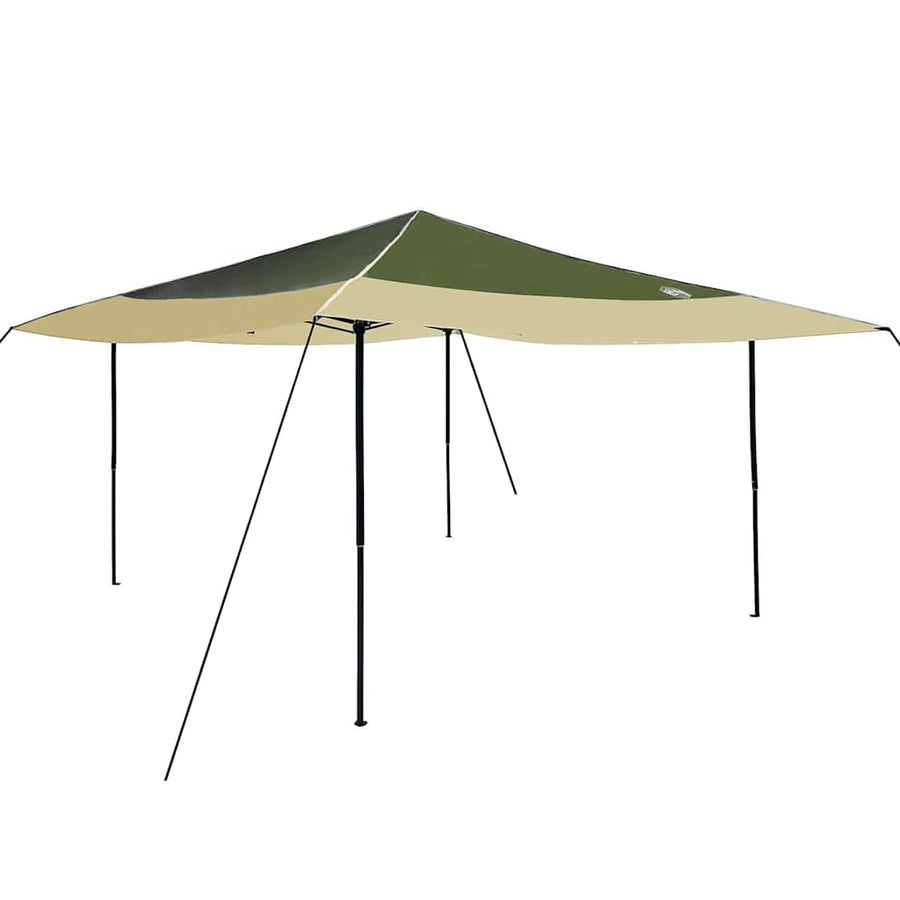 Luifeltent Groen 400 x 400 x 227 / 236 / 245 cm Oxford stof