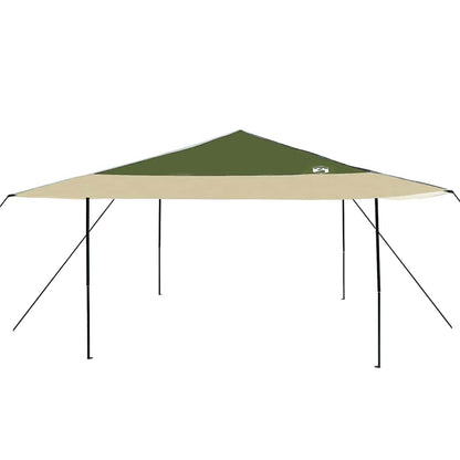 Luifeltent Groen 400 x 400 x 227 / 236 / 245 cm Oxford stof