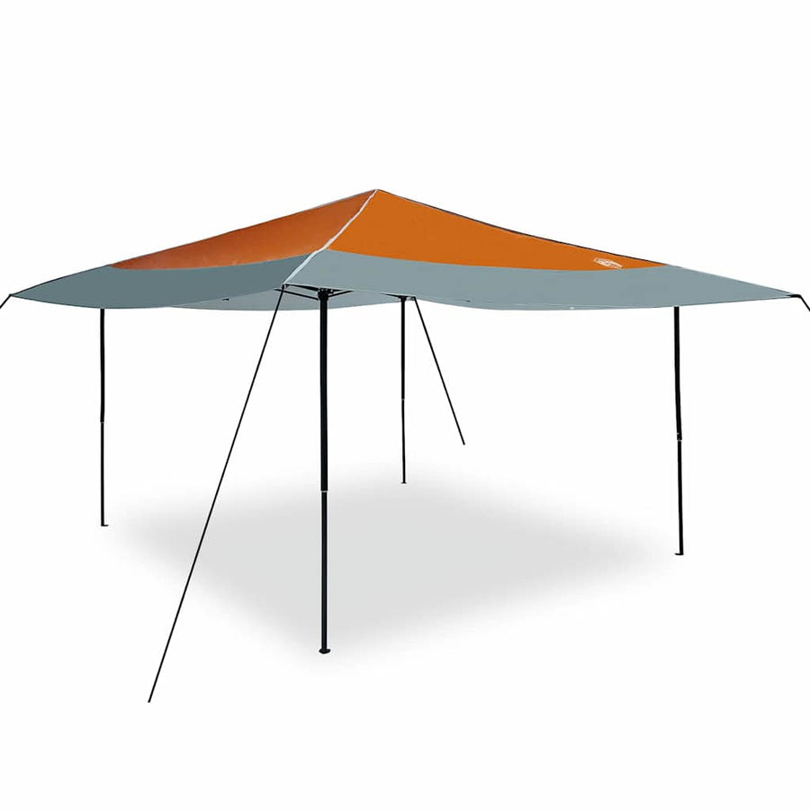 Luifeltent Oranje 400 x 400 x 227 / 236 / 245 cm Oxford stof