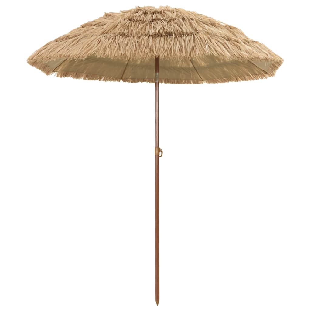 Strandparasol Bruin Ø 160 x 196 cm Staal