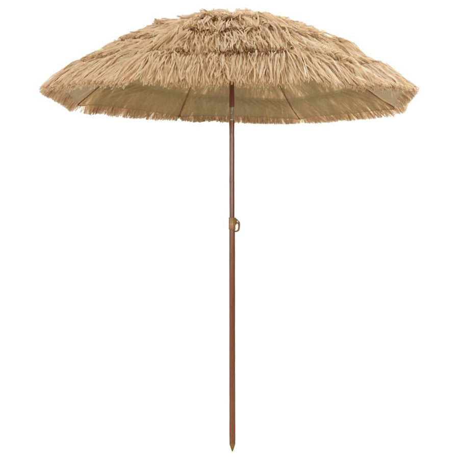 Strandparasol Bruin Ø 160 x 196 cm Staal