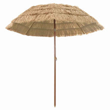 Strandparasol Bruin Ø 206 x 209.5 cm Staal