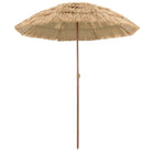 Beach umbrella Natural 255 x 255 x 255 cm Polyester and steel