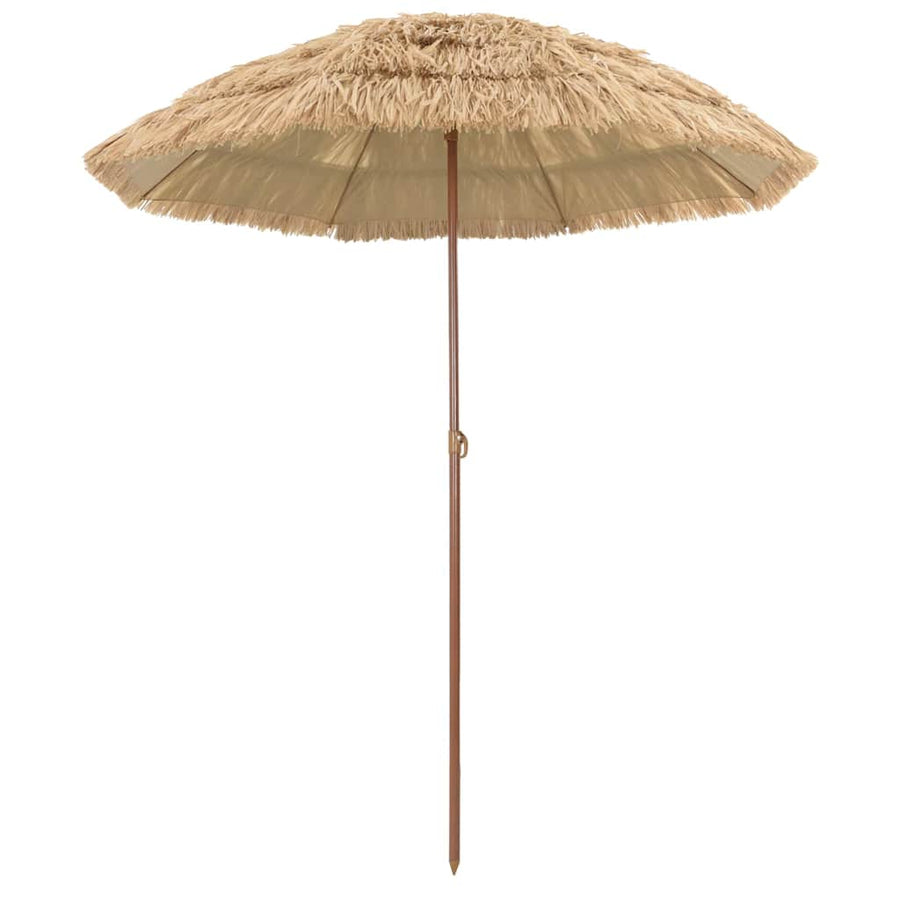 Strandparasol Bruin Ø 160 x 196 cm Staal