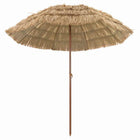 Beach umbrella Natural 255 x 255 x 255 cm Polyester and steel