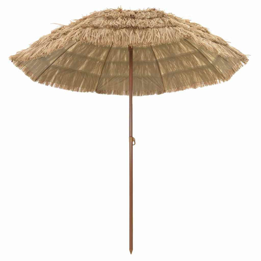Strandparasol Bruin Ø 206 x 209.5 cm Staal