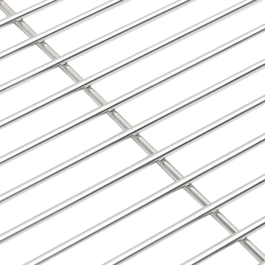 Barbecuerooster Zilver 43 x 43 cm Roestvrij staal