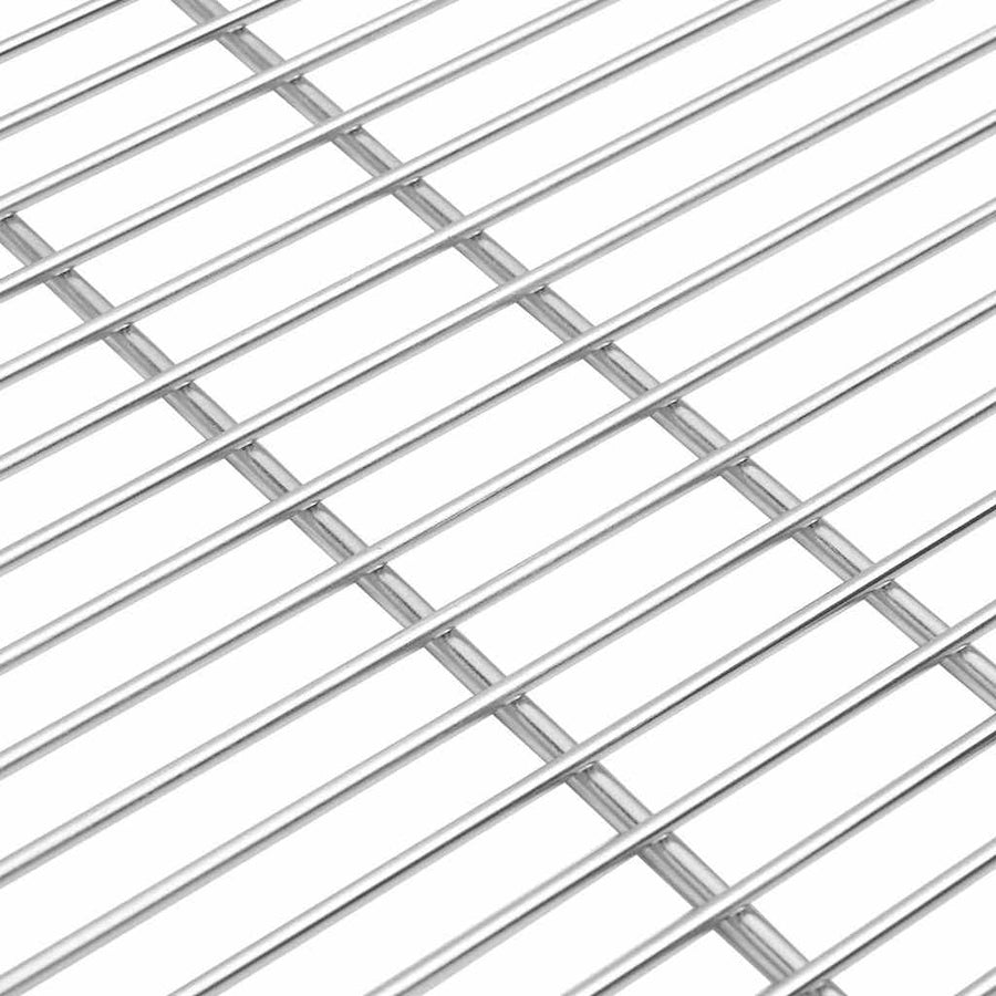 Barbecuerooster Zilver 57 x 57 cm Roestvrij staal
