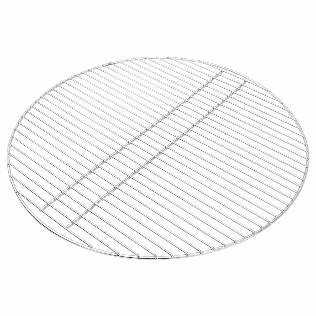 Barbecuerooster Zilver 60 x 60 cm Roestvrij staal