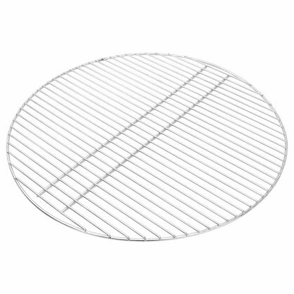 Barbecuerooster Zilver 60 x 60 cm Roestvrij staal